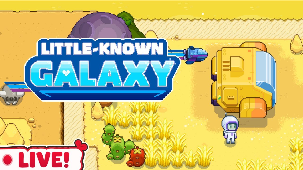 Playing Little-Known Galaxy, a NEW Cozy Farm Sim in Space!