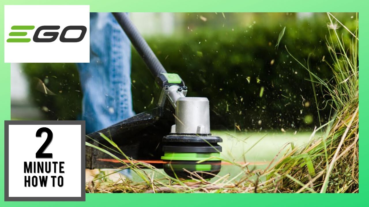 Как пользоваться 15-дюймовым аккумуляторным триммером EGO &mdash; просто и удобно. Как пользоваться сор...