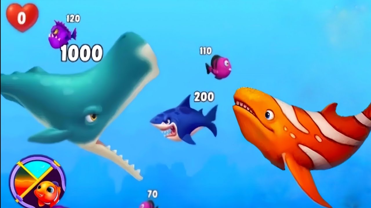 Fishdom Ads | Hungry Fish New Update [7.99] Fishdom Ads#fishdom