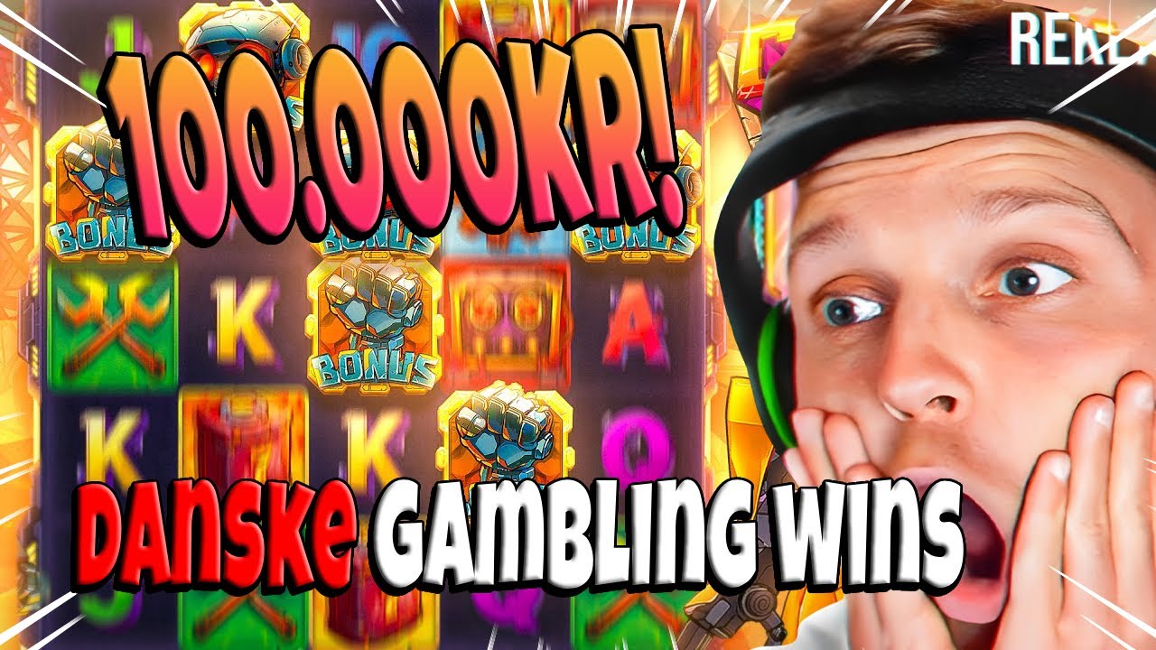 100.000 KRONER WIN På Crystal Robot! │Danske Gambling Wins