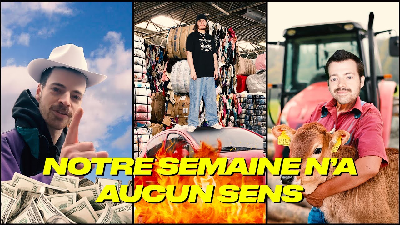 SÉRIGRAPHIE, JARDINAGE et DESTOCKAGE MASSIF… notre semaine n’a aucun sens | Vlog