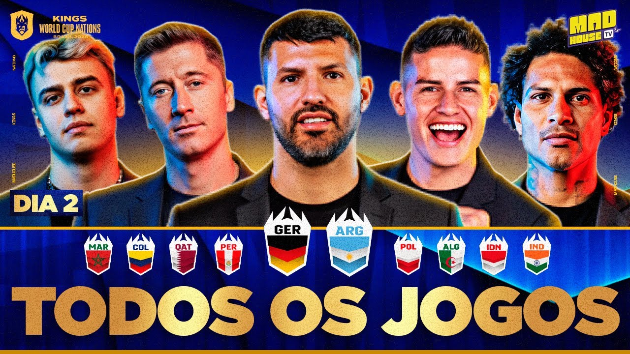 KINGS WORLD CUP NATIONS 2026 (DIA 02) – TODOS OS JOGOS – COMPLETO