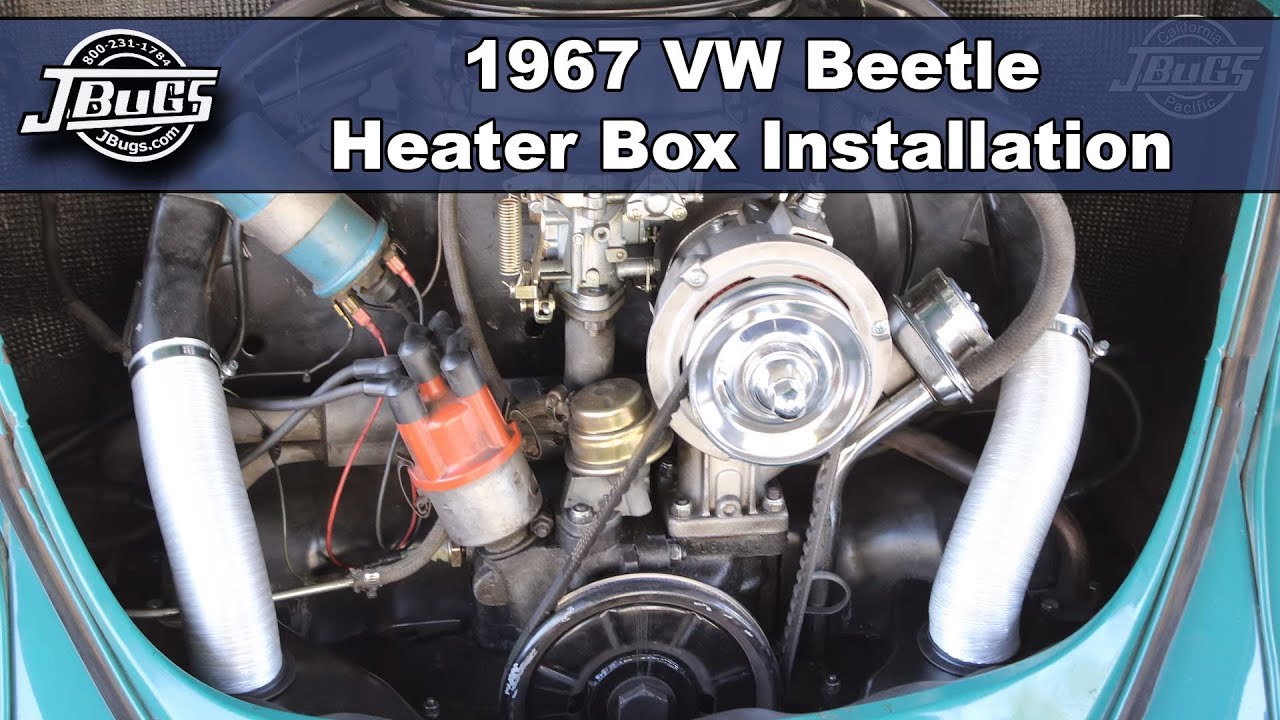 JBugs - 1967 VW Beetle - Heater Box Installation