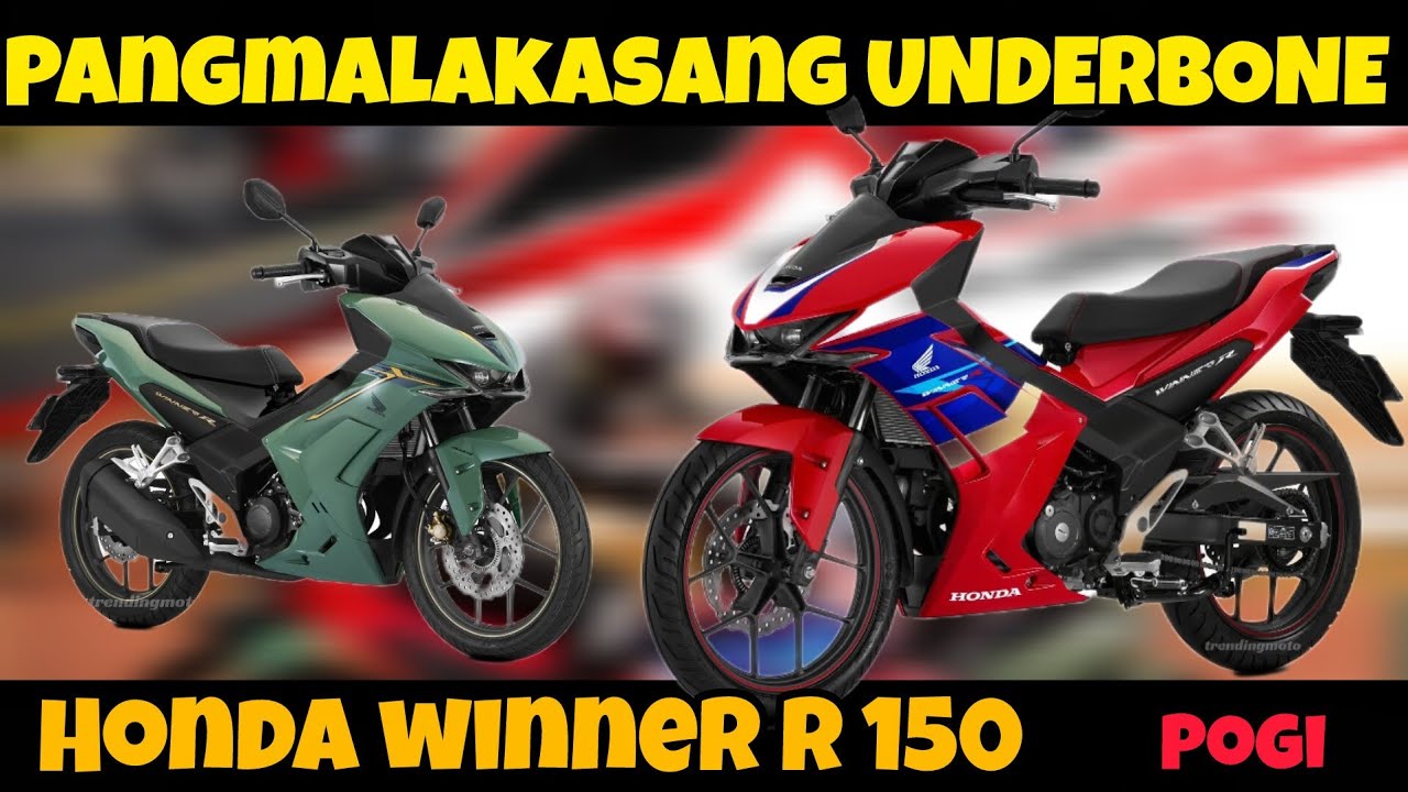 ANG PINAKA BAGONG UNDERBONE| HONDA WINNER R 150 2026 | SOBRANG ANGAS!