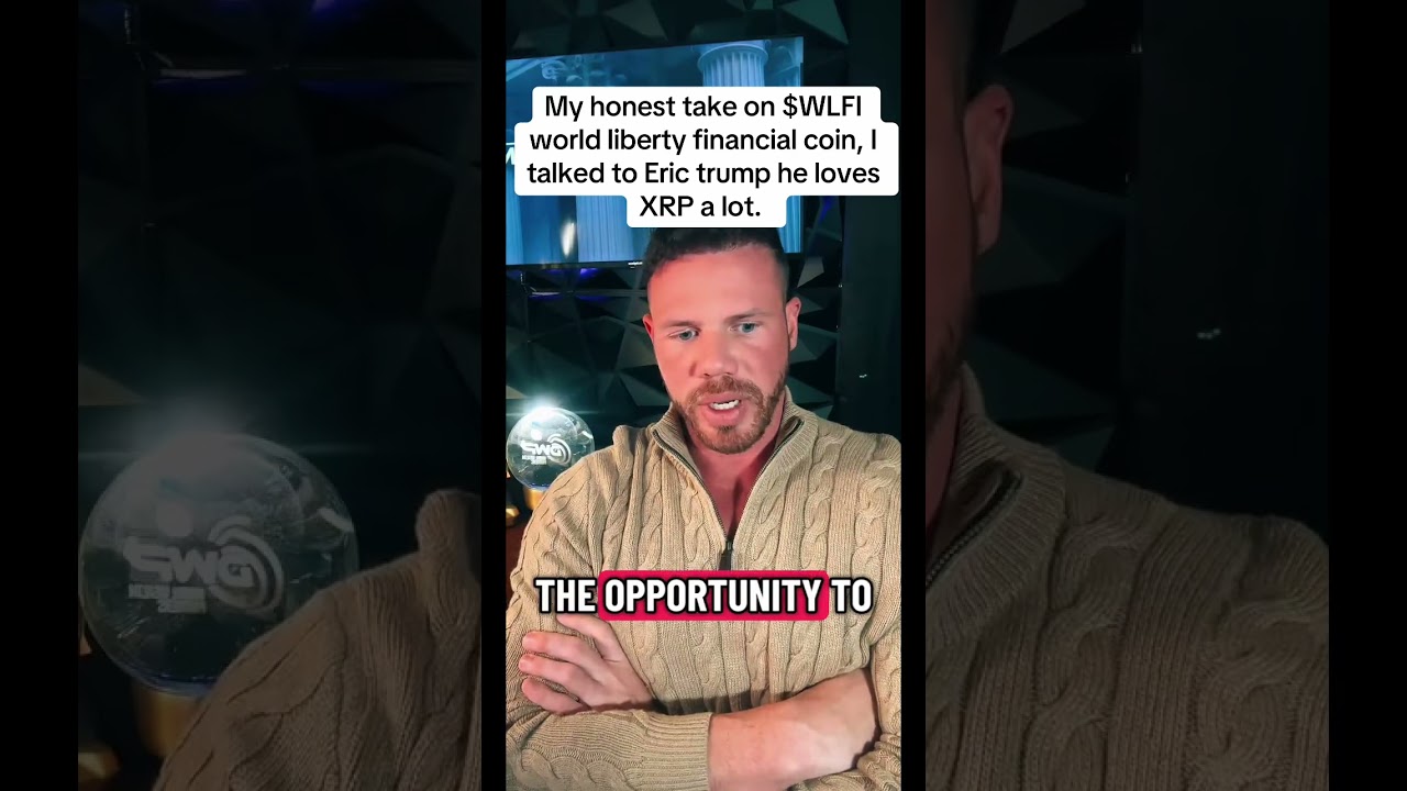 My honest take on $WLFI world liberty financial coin, I talked to Eric trump he loves XRP a lot.