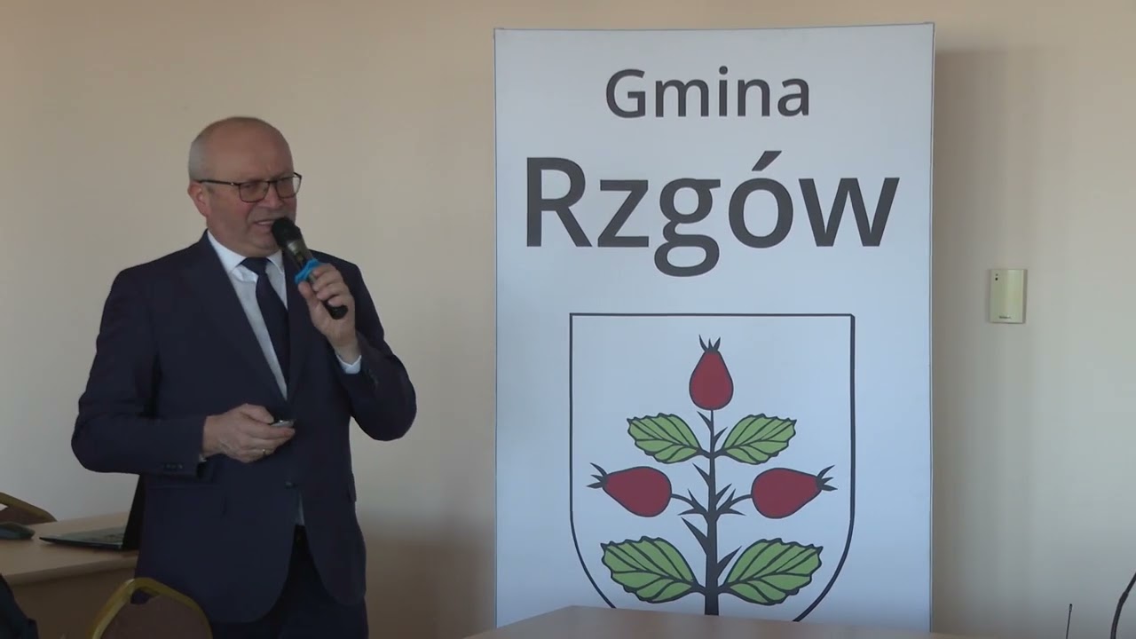 Konferencja prasowa w Rzgowie