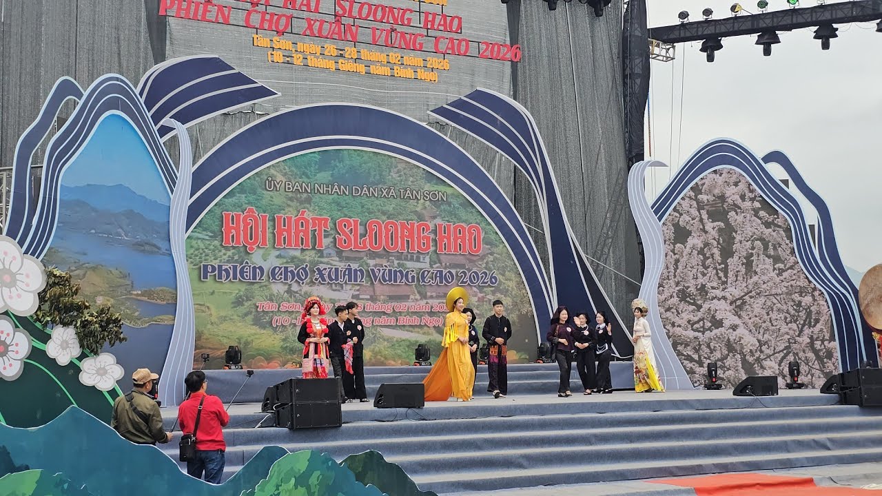 Trình Diễn Thời trang dân tộc Vùng cao xã Tân Sơn tỉnh Bắc Ninh 2026