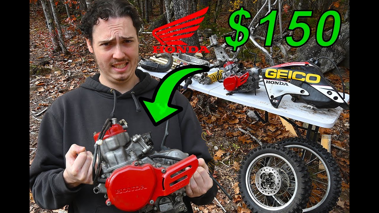 RESTORING A HONDA 85R FROM PIECES