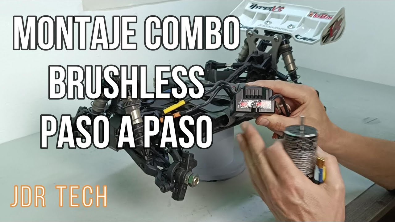 HoBao Hyper VS montaje combo brushless