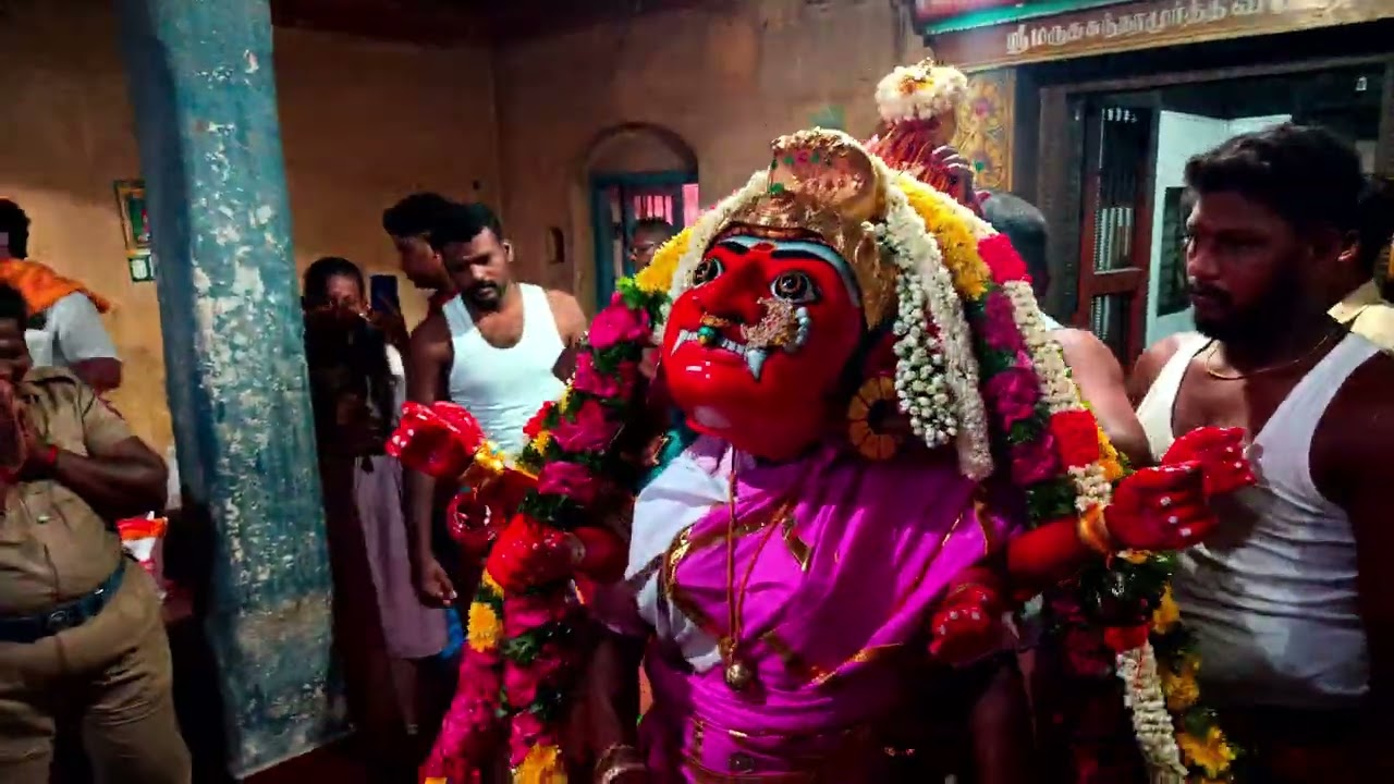 ஸ்ரீ முத்து காளியம்மன் எட்டாம் கட்டு புறப்பாடு - அம்மாசத்திரம் திருவிழா 2025