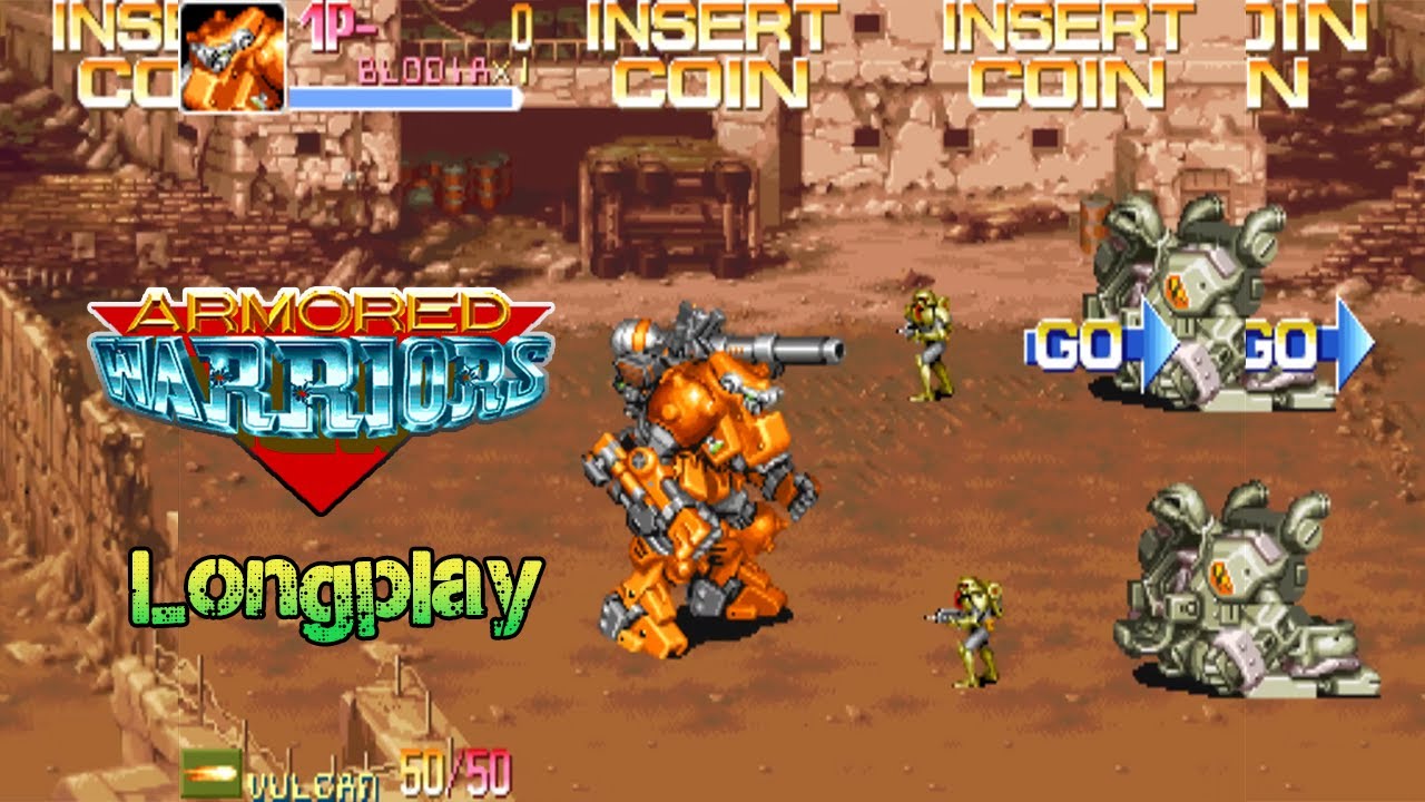 Armored Warriors 1994 [ Arcade ] Gameplay (60fps)