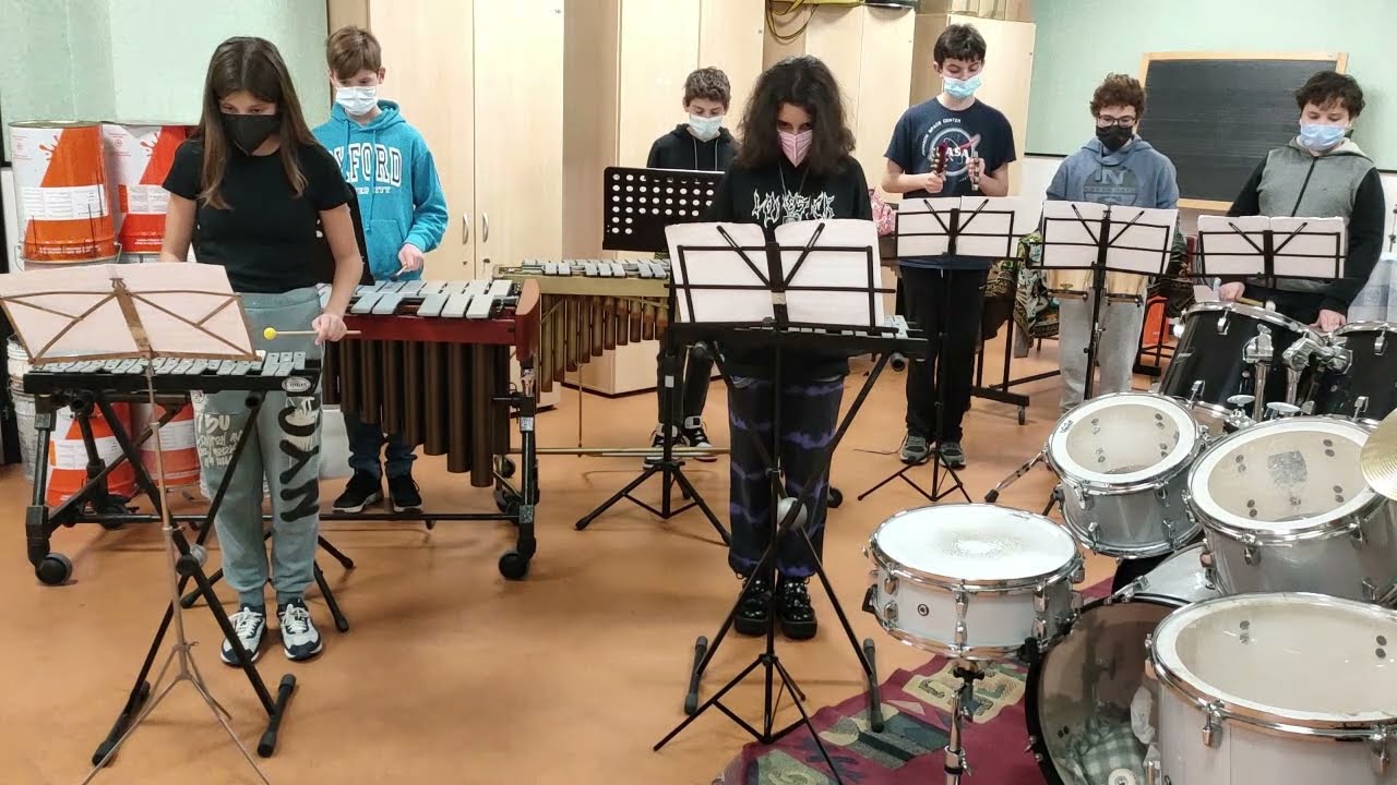 Feliz Navidad percussionisti classi terze a.s. 2021-22