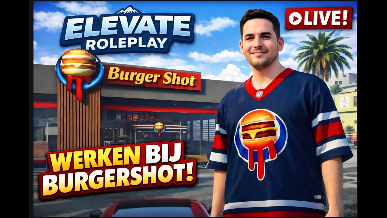 live werken bij burgershot// elevate
