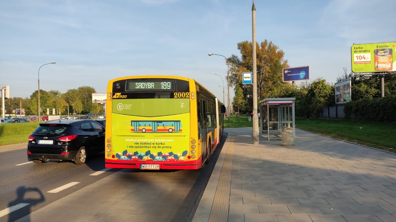 Solbus SM18 #2002 (189) MZA Warszawa