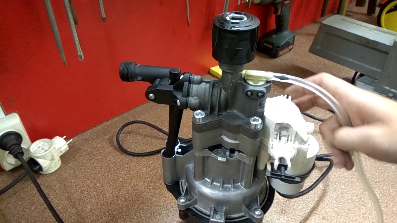 Ремонт Керхер , Kercher K5 Compact, не включается , нет давления