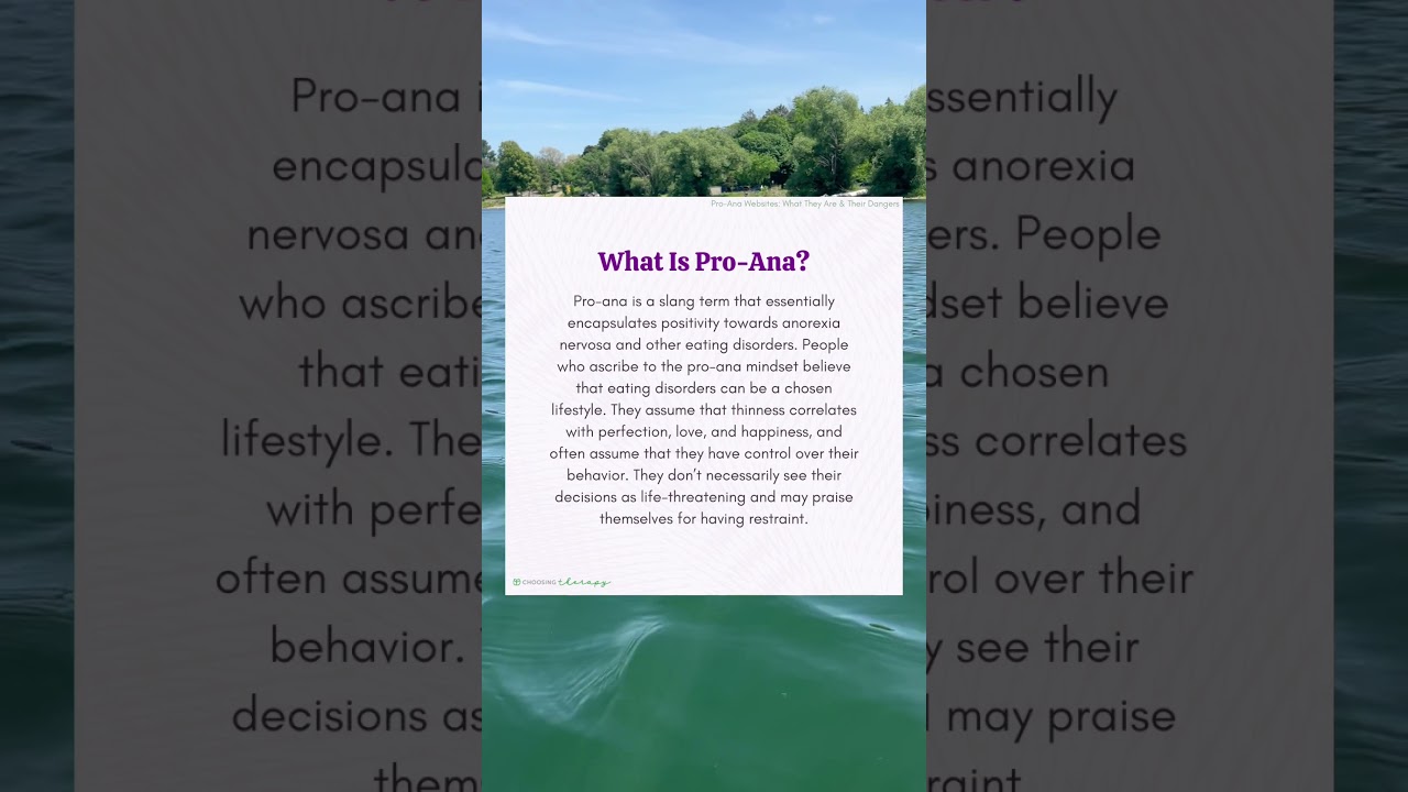 What is Pro-Ana?