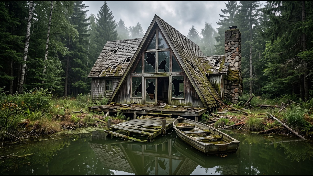 From Forgotten Ruins to a Stunning Modern Classic Dream Home | AI Renovation ASMR