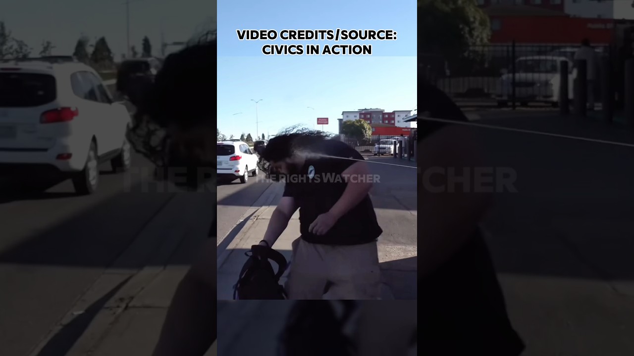 Angry Man Assaults First Amendment Auditor During Audit #pepperspray #firstamendmentaudit