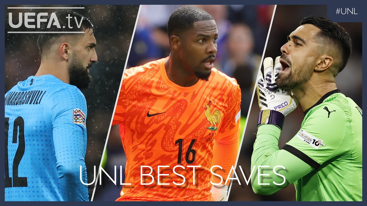 MAMARDASHVILI, MAIGNAN, COSTA | GREAT Nations League Saves 2024/25
