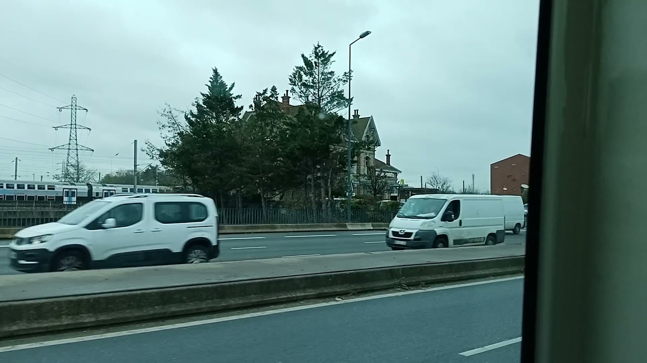 Bus 340 Citelis Line N°3460 Trajet entre IFTIM et Gabriel Peri - Métro [ Part 2 ]