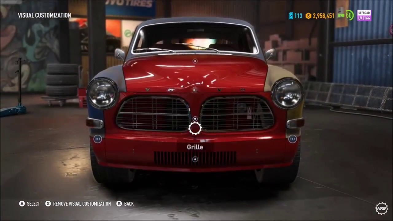 Need for Speed Payback - Volvo Amazon P130 Customization (Speedcross DLC)
