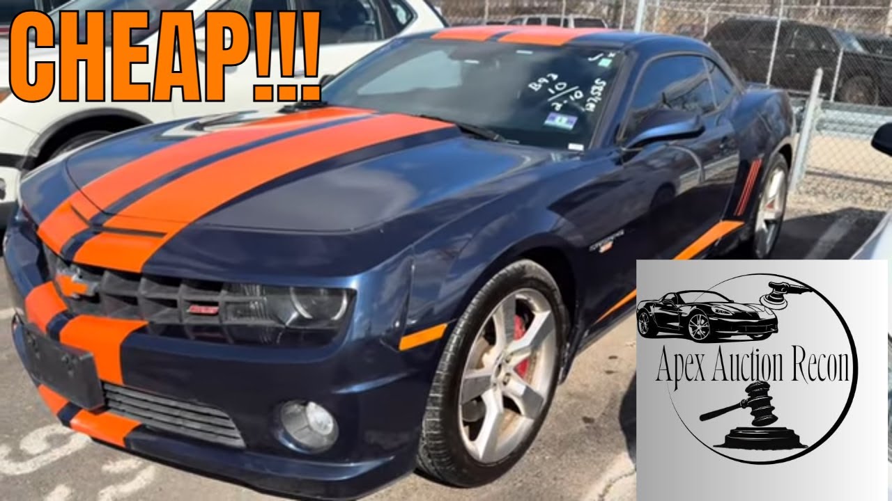 A Camaro With Denver Bronco Colors!!! Carriage Trade Auction Walk through!!