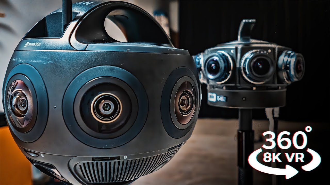 Insta360 Titan vs Z CAM V1 Pro - $15000 vs $34000 in 8K 3D 360 VR