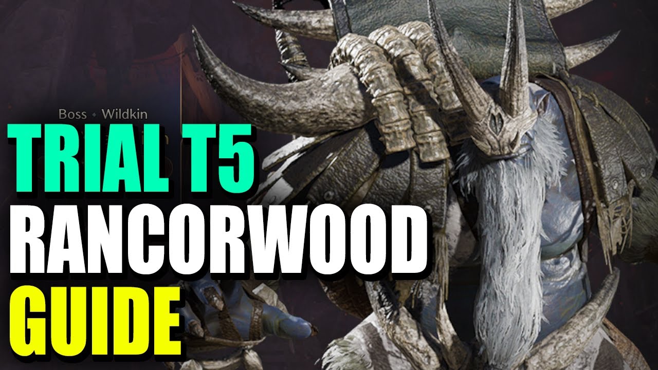 Rancorwood Trial Tier 5 Guide | Throne and Liberty