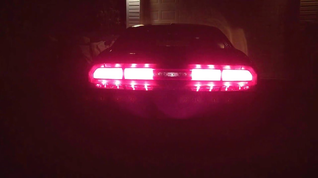 Challenger sequential taillight mod