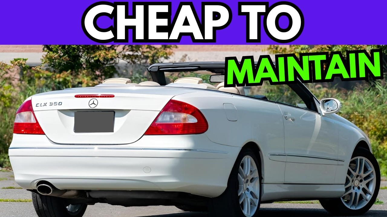 5 MERCEDES WITH THE LOWEST MAINTENANCE COSTS AFTER WARRANTY