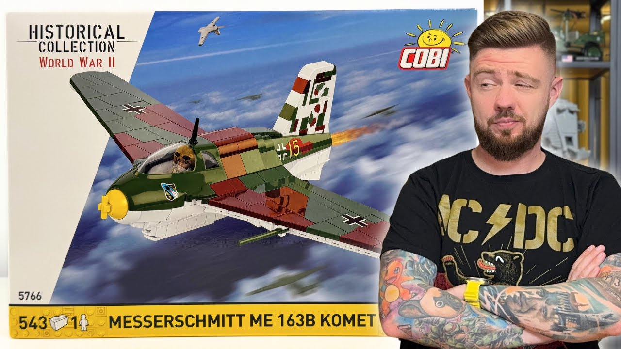 MESSERSCHMITT ME 163B KOMET ✈️ COBI 5766 RECENZJA