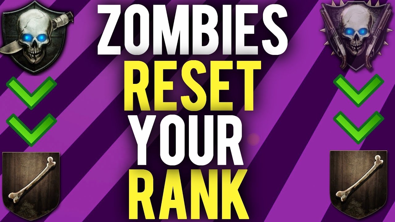 *NEW* Black Ops 2 Zombies- Reset Your Stats Online! (Doesn't Affect Leaderboards!)