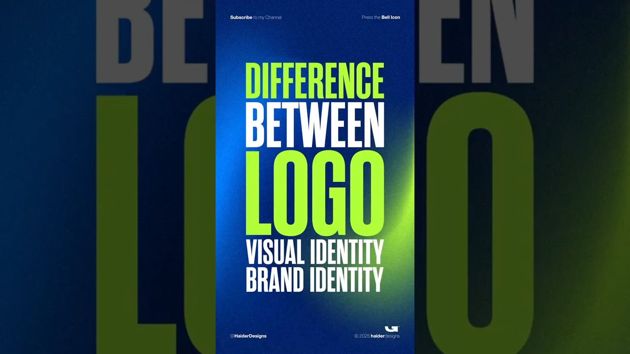 What is the difference between LOGO, Visual Identity, and Brand Identity? | Logo | Visual Identity