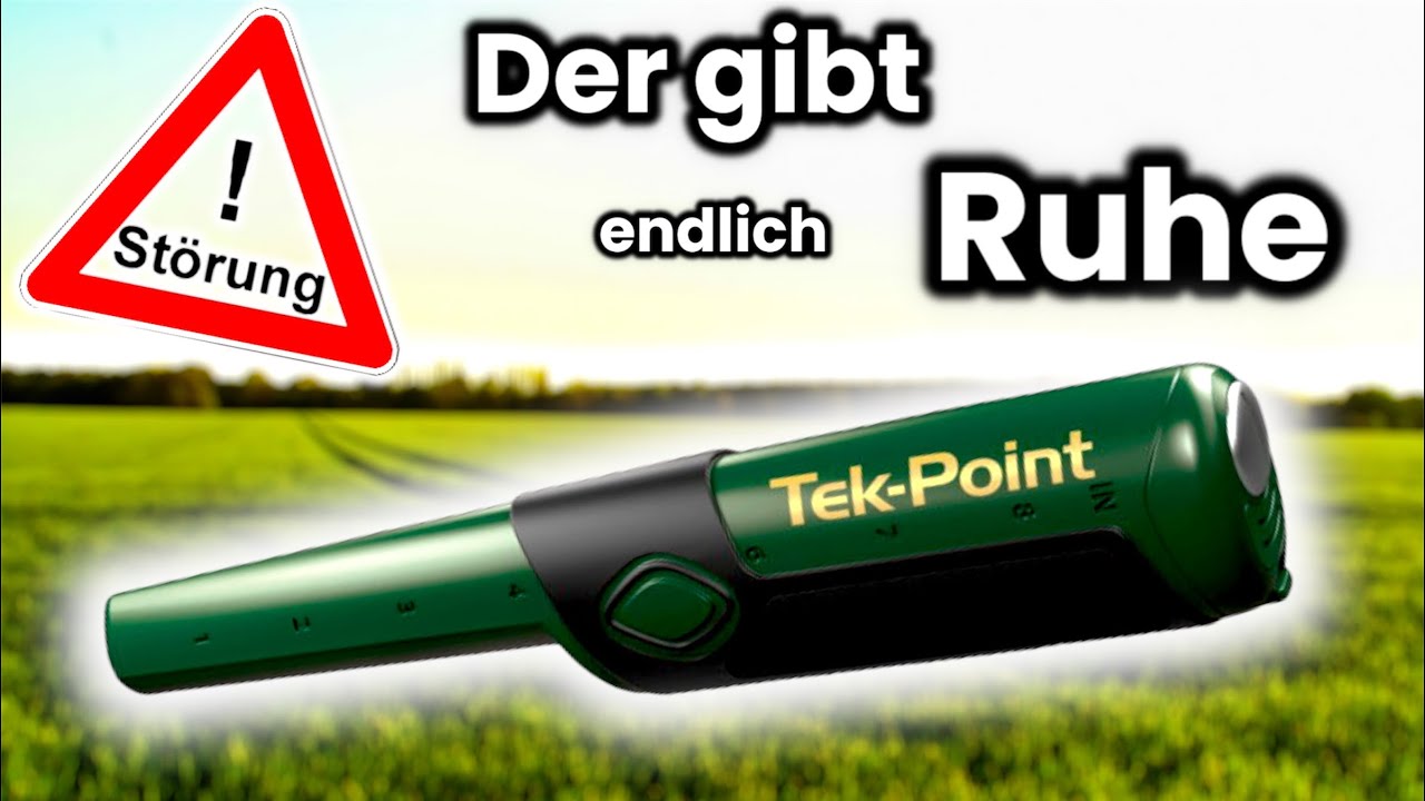 Tutorial❗️🔝❗️𝑺𝒐𝒏𝒅𝒆𝒍𝒏 ohne St&ouml;rger&auml;usche. Teknetics Pinpointer im Test