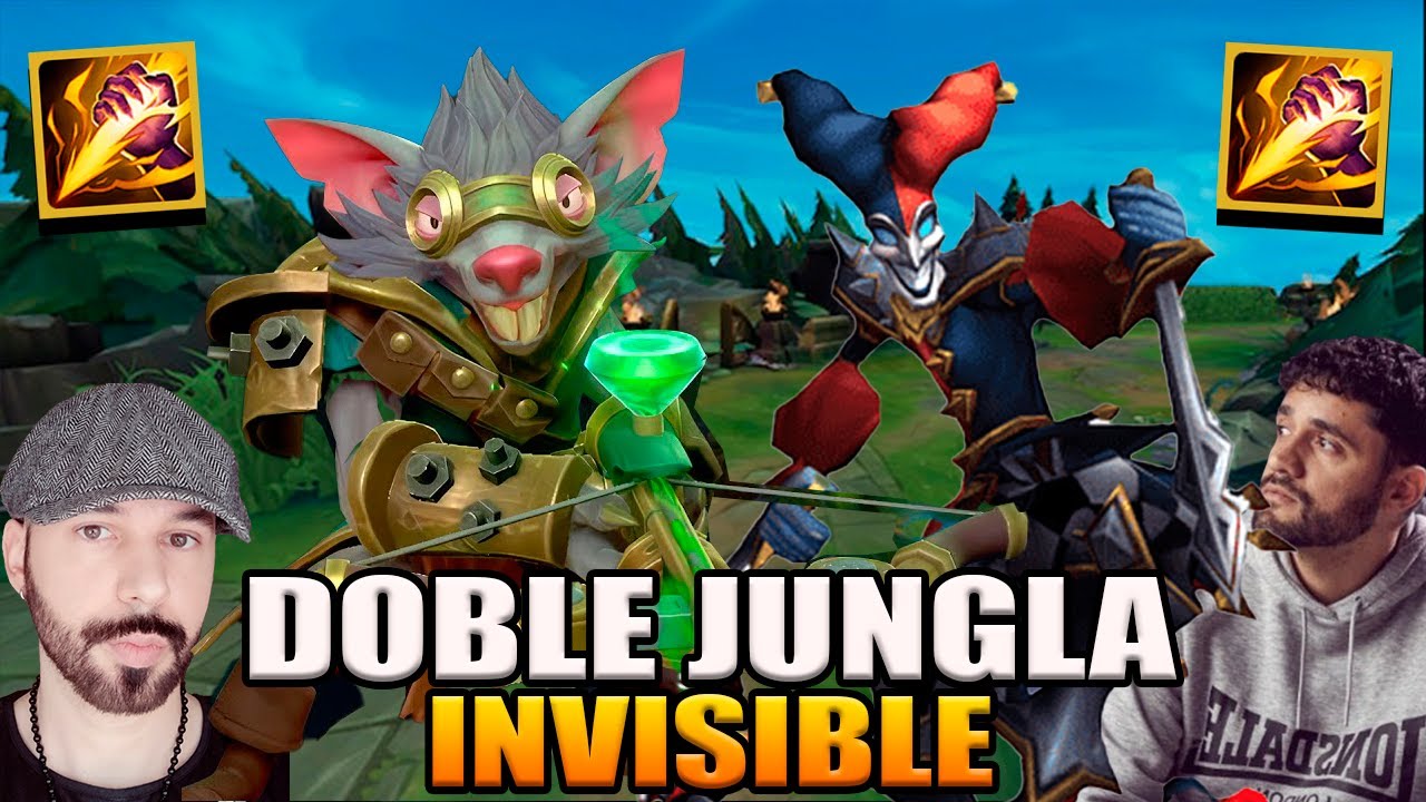DOBLE JUNGLA INVISIBLE! LA ESTRATEGIA MAS OP PRARA DESTRUIR PARTIDAS! FT @SeVenJungle