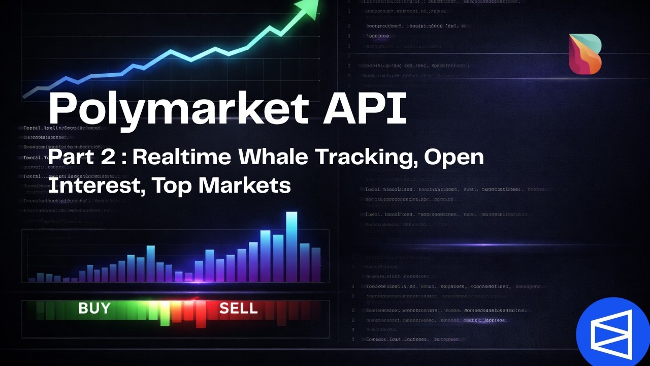 How to track Polymarket Whales, Open Interest and Top Markets using Polymarket API