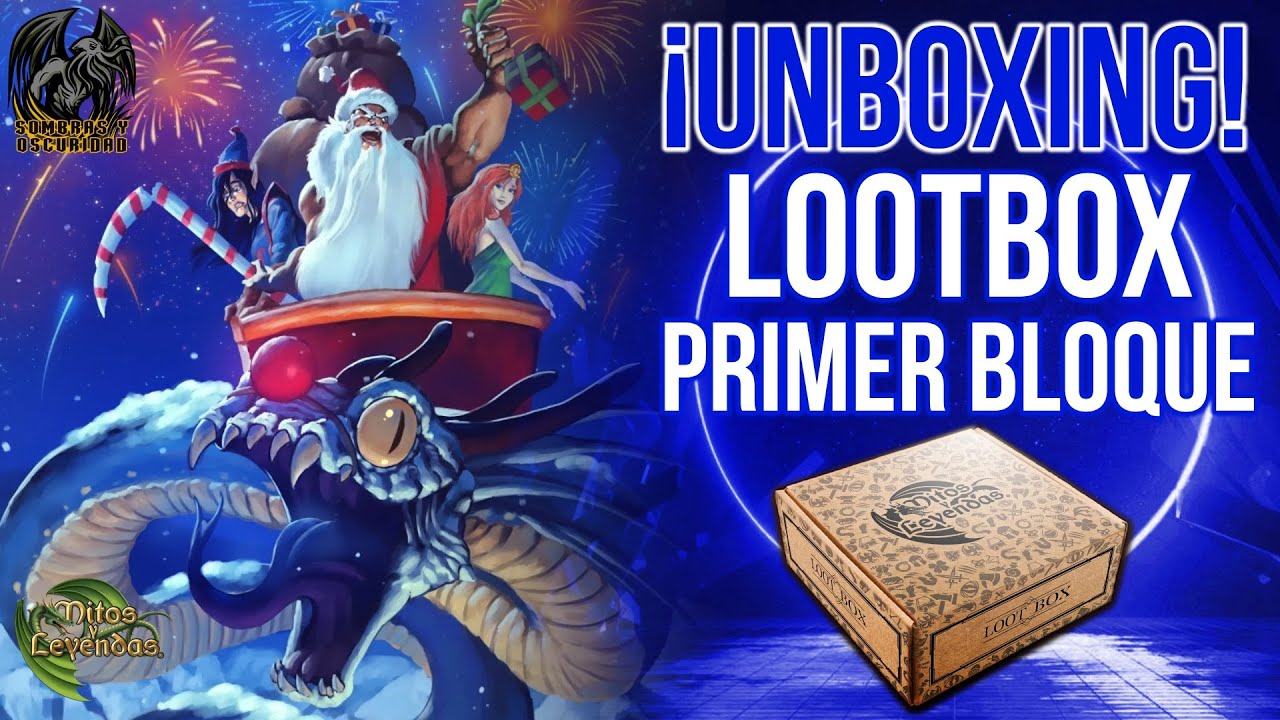 ¡Unboxing Lootbox Primer Bloque 2025! de #MitosYLeyendas #MYL #TCG