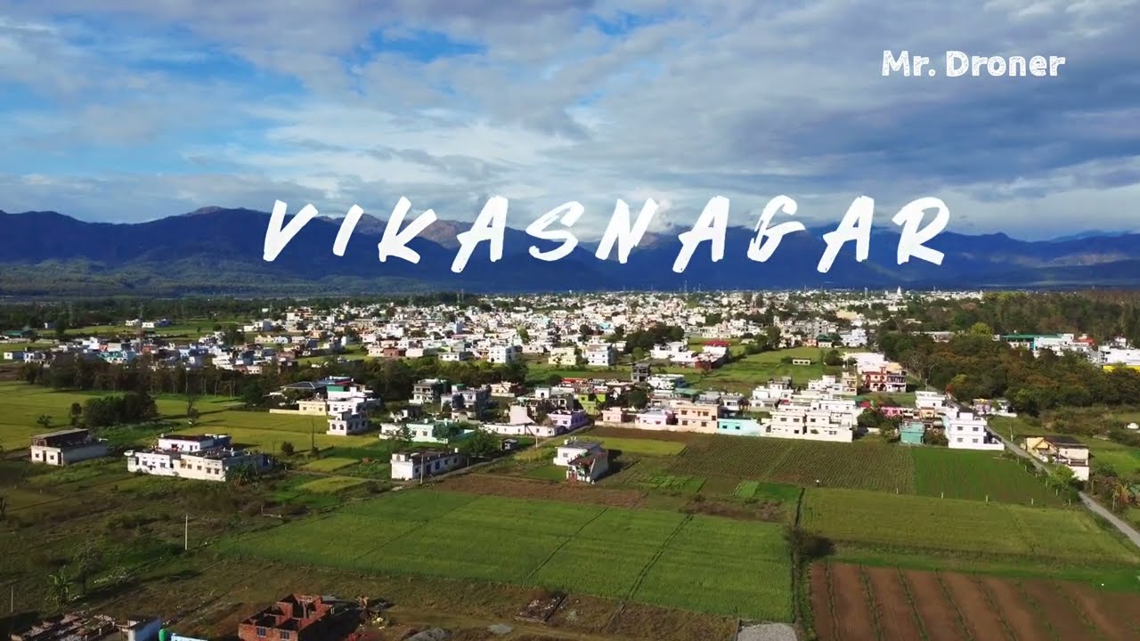 Beauty Of Vikasnagar| After Rain View| #uttarakhand #mountains #bluesky #greenery #dronevideo #mini2
