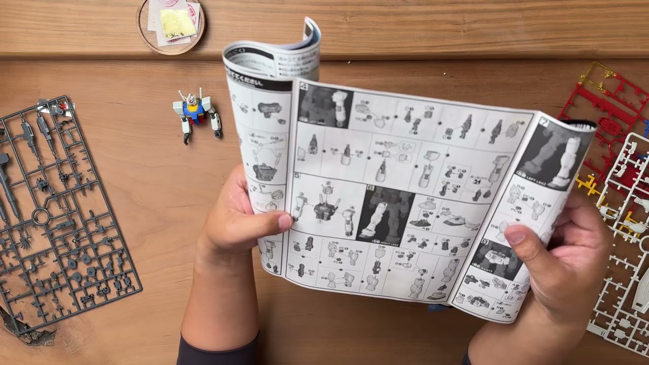 [ASMR] RX-78-2 GUNDAM | 1/144 HGUC [UNIVERSAL CENTURY] 191 / EPⅣ (No Talking)