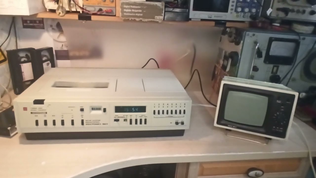 VM-12 First soviet VCR. Первый массоввй отечественный кассетный видеомагнитофон