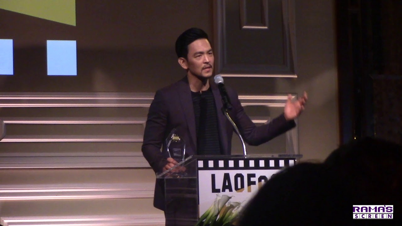 John Cho's Speech at the LAOFCS Awards 2019