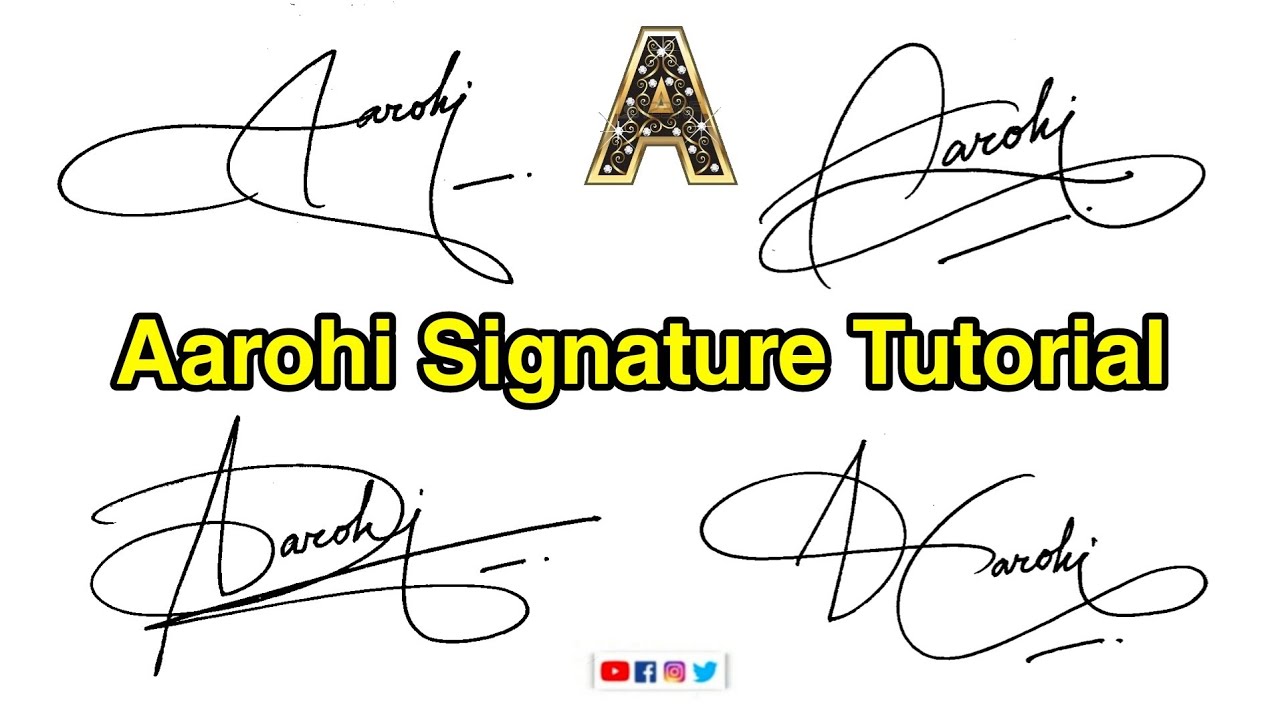 Ideas of Signature 
