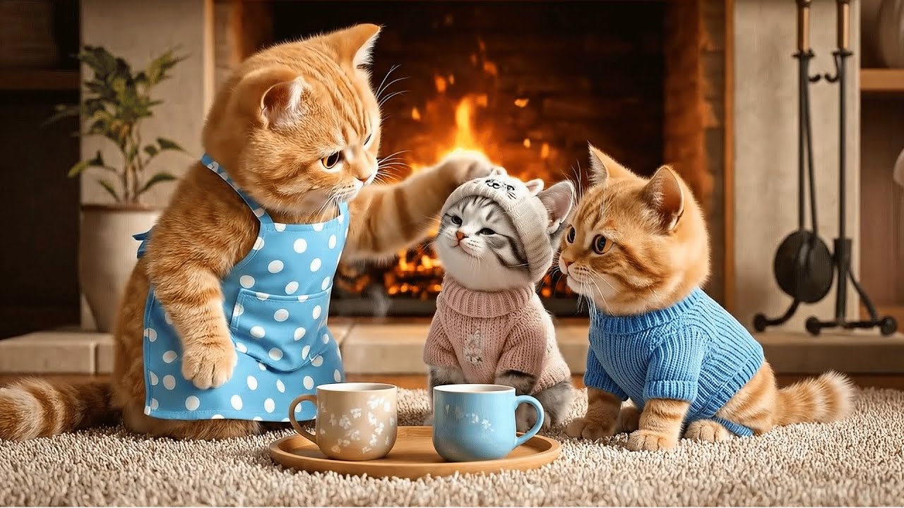Ginger’s Diary | Luna and the Kitten Found in the Rain 🐱🌧️ A Healing Story