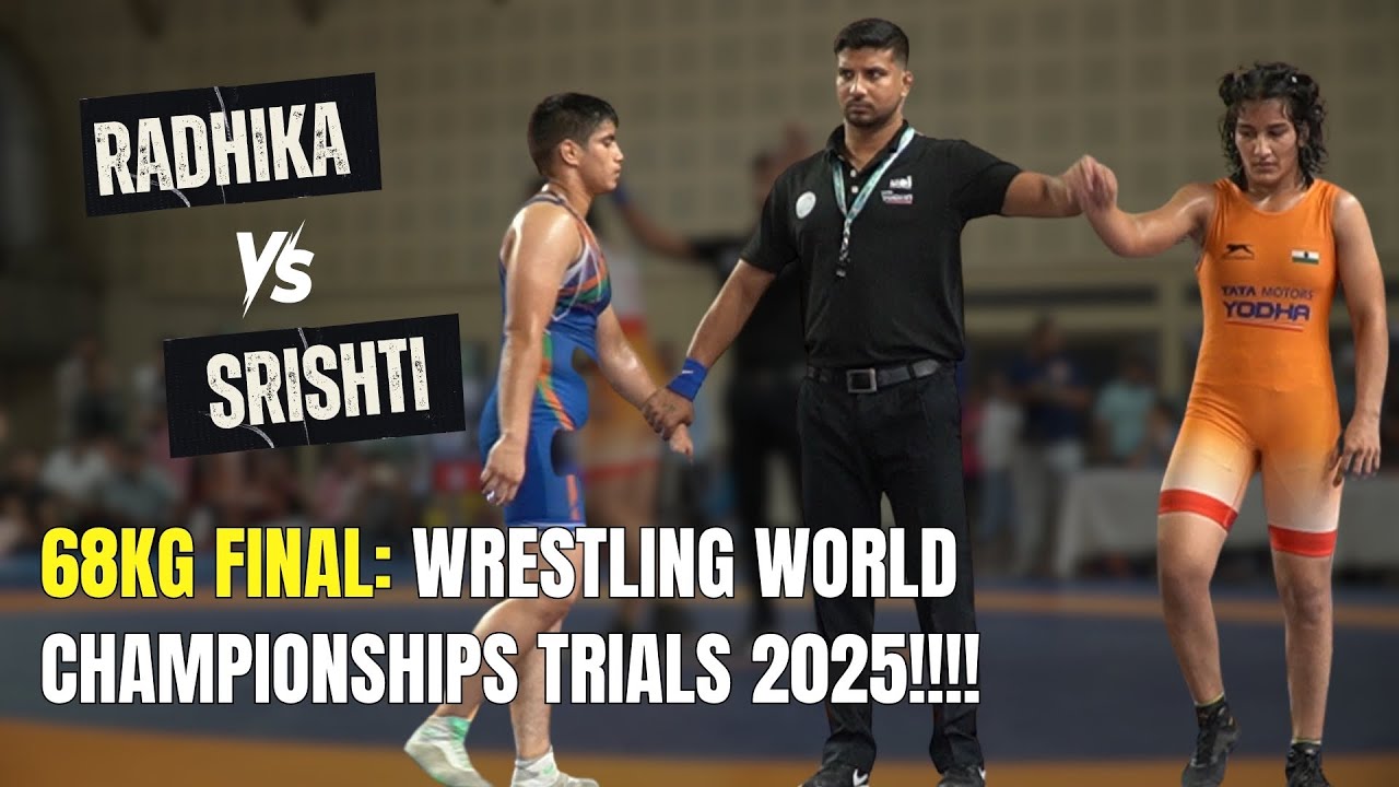 68kg Final: Radhika vs Srishti at the World Wrestling Championships Trials!