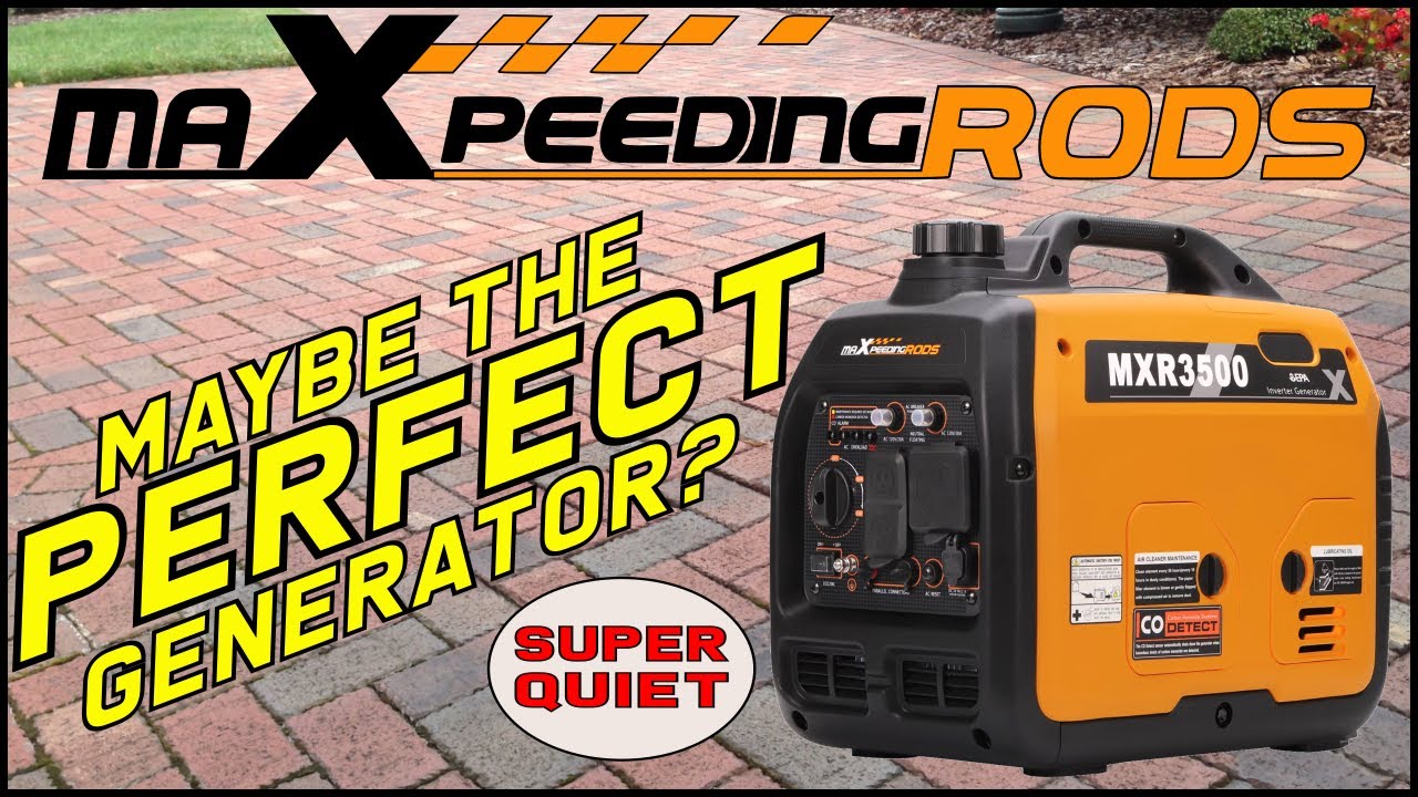 Тест и обзор инверторного генератора MaxPeedingRods MXR Super Quiet мощностью 3500 Вт для автодом...