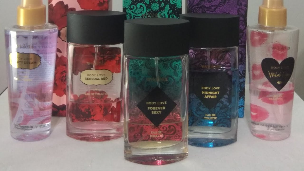LINEA COMPLETA BODY LOVE ( VIOLETTA COSMÉTICOS)