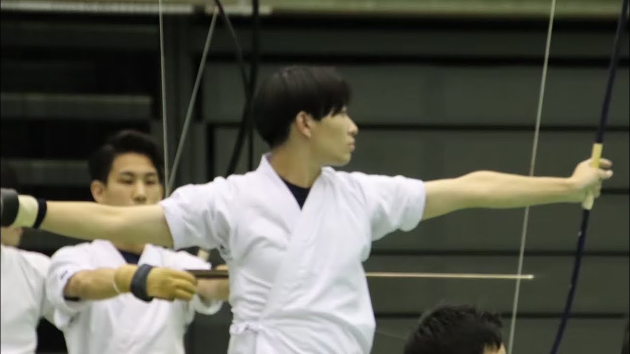第72回全日本学生弓道選手権大会　男子団体明治大学　対立命館大学