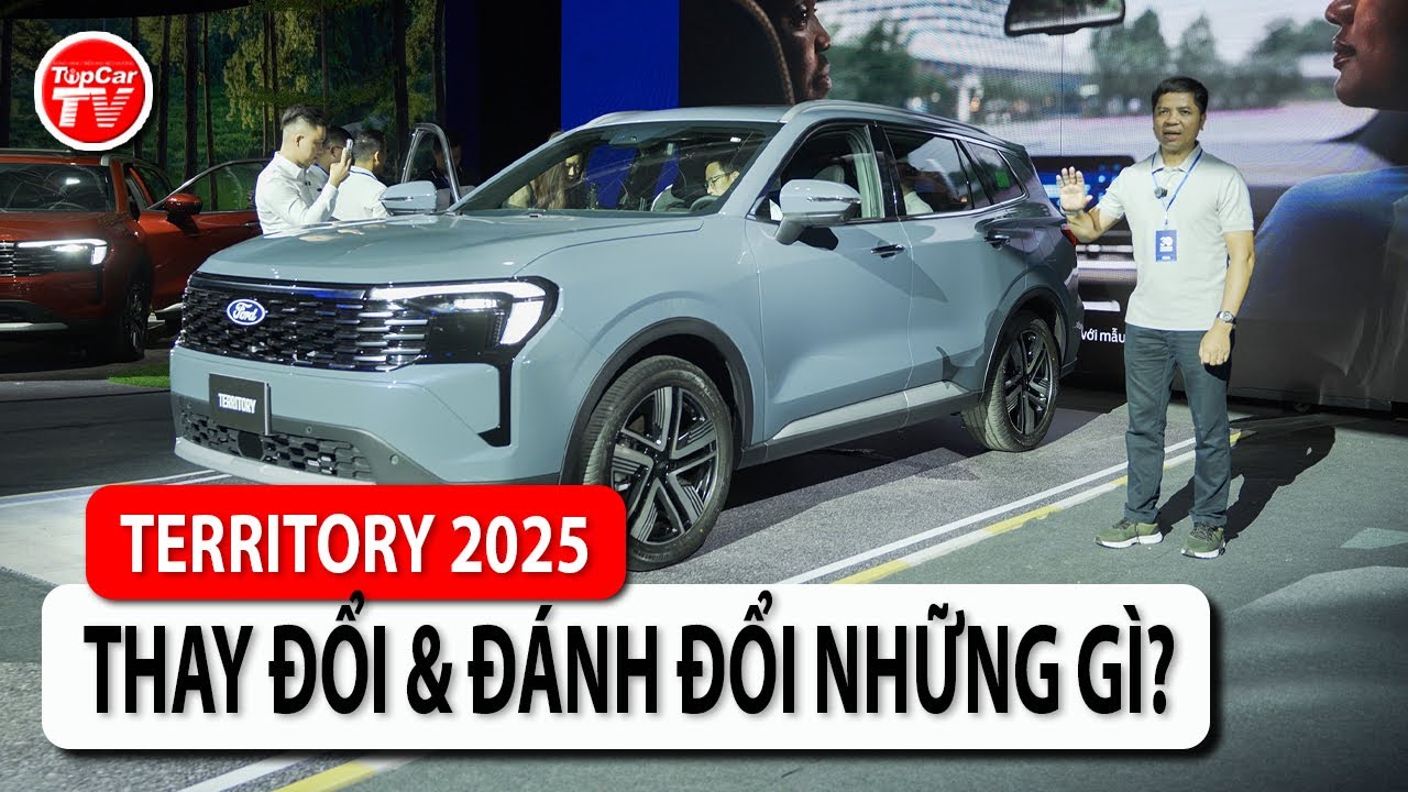 Đ&aacute;nh gi&aacute; nhanh Ford Territory 2025 - những thay đổi v&agrave; đ&aacute;nh đổi để c&oacute; gi&aacute; tốt hơn | TIPCAR TV