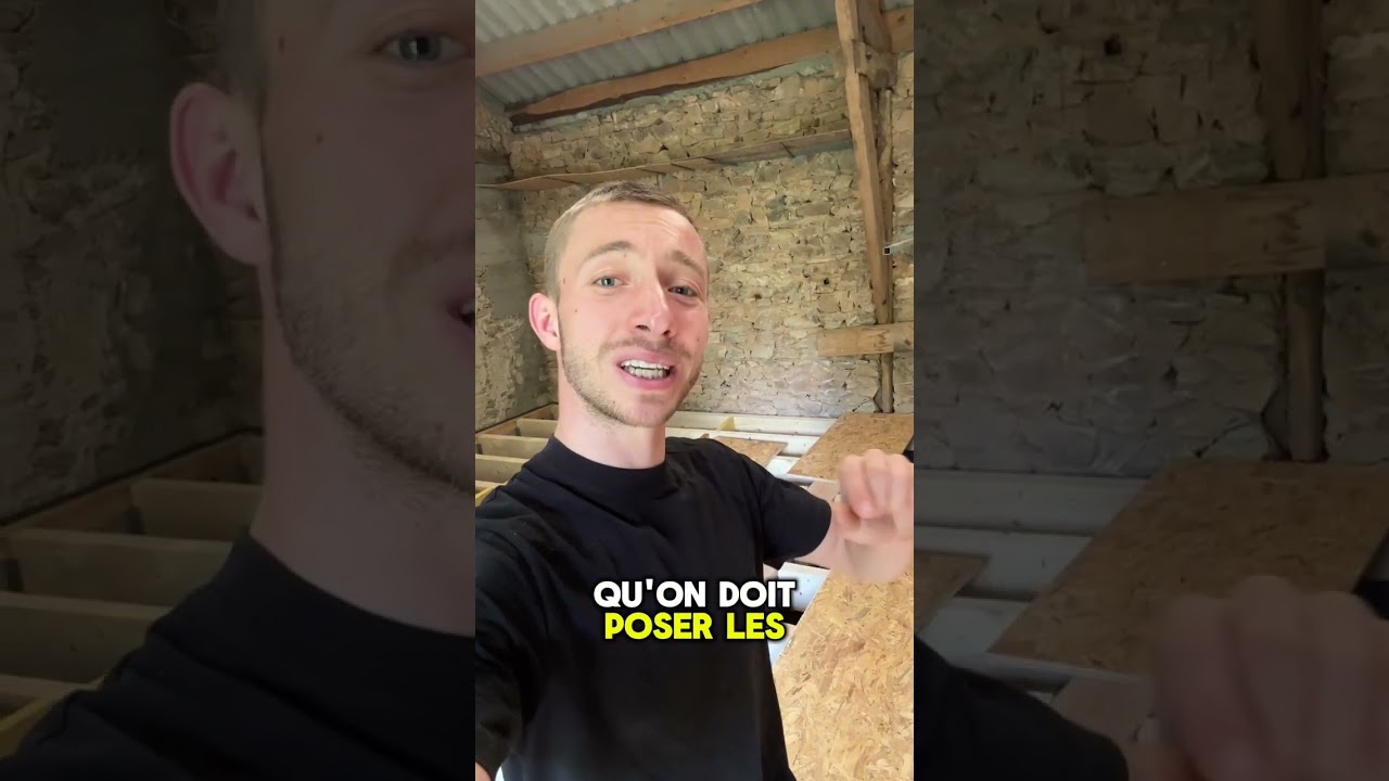 Dans quel sens poser les panneaux d'OSB ?