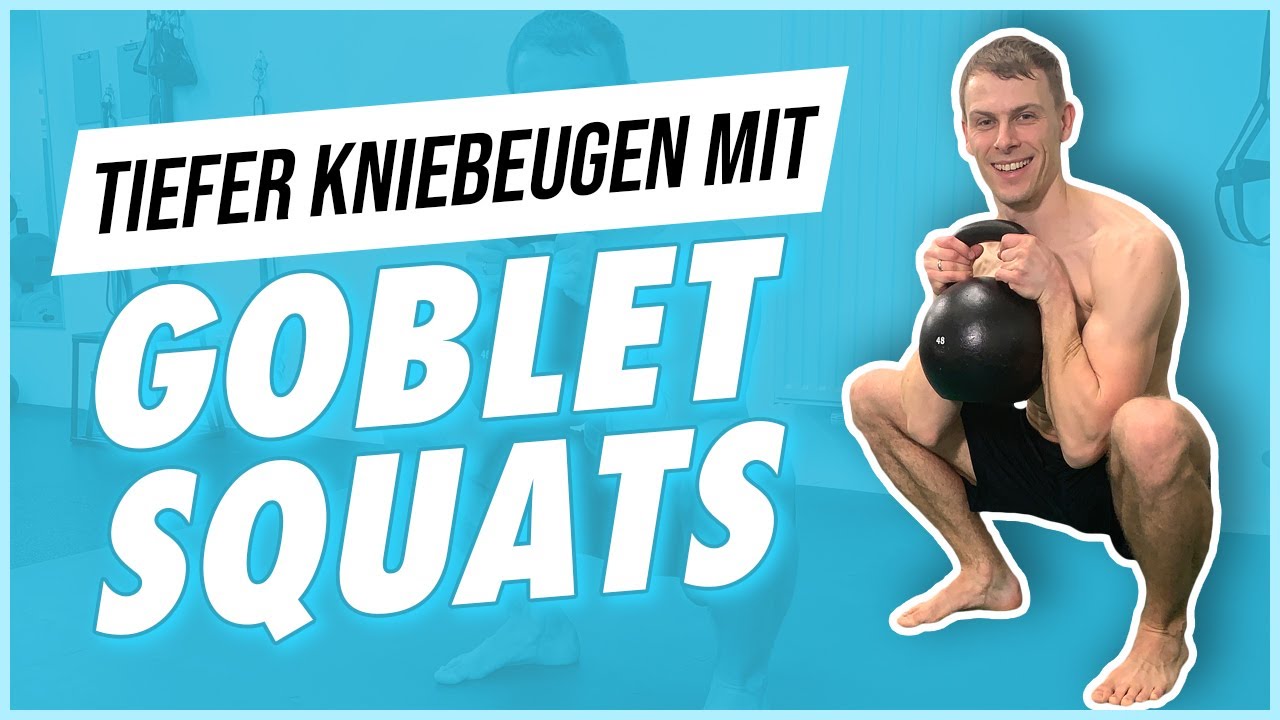 Kniebeugen Tiefe verbessern mit Kettlebell Goblet Squats